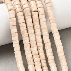 Natürlichen fossilen Perlen Stränge&nbsp;LS-G-Z006-C16