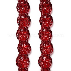 Прозрачные стеклянные бусины EGLA-H110-02