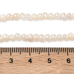 Нити из натурального культивированного пресноводного жемчуга&nbsp;PEAR-L034-03