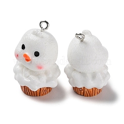 Pendentifs en résine opaque&nbsp;RESI-G077-03