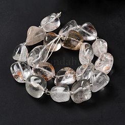 Натуральный зеленый лодолитовый кварц / садовый кварц G-B026-01