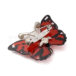 Broche papillon en résine transparente&nbsp;LS-JEWB-M047-01C
