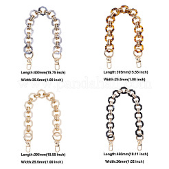 4 шт. 4 стиля акриловый ремешок с цепочкой для бордюров&nbsp;FIND-GN0001-13