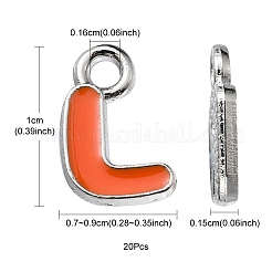 Подвески из сплава 20шт ENAM-YW0002-54P