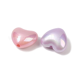 Непрозрачные акриловые бусины с УФ-покрытием OACR-F014-07