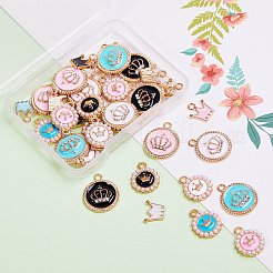 Set di ciondoli in lega di smalto&nbsp;ENAM-SZ0001-34