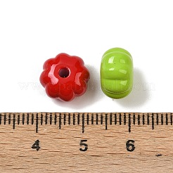 Краска для запекания непрозрачные акриловые бусины&nbsp;OACR-F014-02B