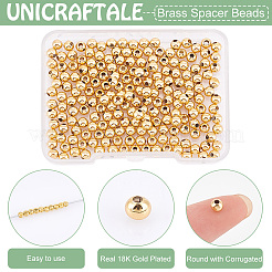 200 шт. Латунные дистанционные бусины&nbsp;KK-UN0002-34