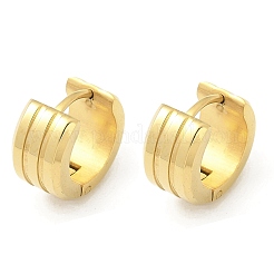 Серьги-кольца из нержавеющей стали 304 для женщин EJEW-C096-57G