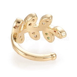 Серьги-манжеты из циркония EJEW-M195-06M