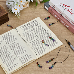 4 шт. закладка из натурального драгоценного камня HJEW-FG00033