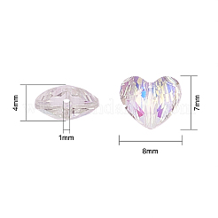 Прозрачные стеклянные бусины k9 GLAA-CJ0001-34