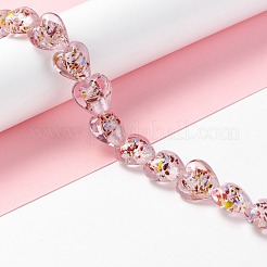 Бусы лэмпворк ручной работы LAMP-D015-09C