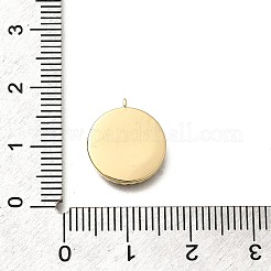 Подвески из латуни с микропаве из кубических цирконий и акрила&nbsp;LS-KK-Q035-02G