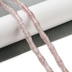 Природного кварца клубники нитей бисера G-Q178-A14-01