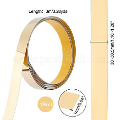 Гибкая самоклеящаяся отделка из нержавеющей стали 201&nbsp;AJEW-WH0329-77G