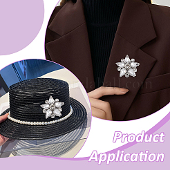 Аксессуары из нержавеющей стали и стекла&nbsp;AJEW-WH0696-122A