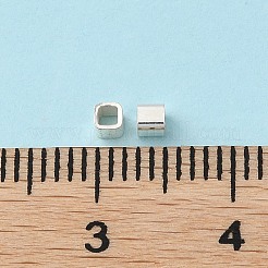 925 серебро бусы трубка STER-P053-07A-S