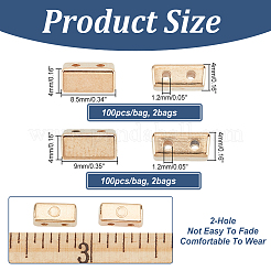 4 пакетик с покрытием из акрила/сплава многожильные звенья PACR-NB0001-07