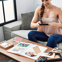 15 лист фото монтажные уголки DIY-GF0007-23