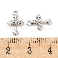 Латунные микро проложить кубического циркония подвески&nbsp;KK-E090-04P