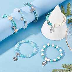 Набор для самостоятельного изготовления браслета на тему океана&nbsp;DIY-SC0020-87