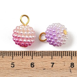 Подвески из непрозрачной смолы градиентного цвета&nbsp;RESI-D016-01