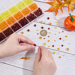 1590 шт. Прозрачные акриловые бусины&nbsp;TACR-PH0001-90C