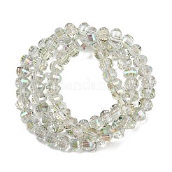 Гальванизируйте прозрачное стекло бисер нитей EGLA-B011-08A-HR04