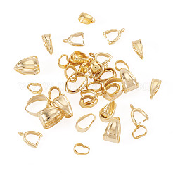 40 pz. 5 stili di ganci a scatto in ottone&nbsp;KK-TA0008-87