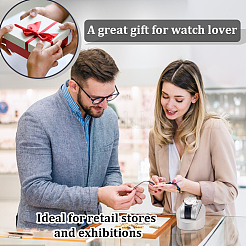 Подставки для часов из дерева с губкой ODIS-WH0038-163B