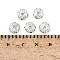 Латунь марки А горный хрусталь Spacer бисер RB-A004-4