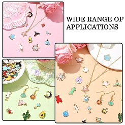 30шт 30 стиля подвески из сплава с эмалью&nbsp;ENAM-YW0003-99