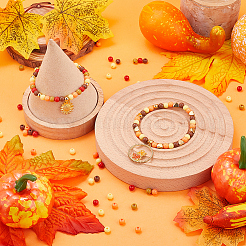 Тематика дня благодарения 1500 шт 5 цвета непрозрачные акриловые бусины&nbsp;MACR-SP0001-01A-03