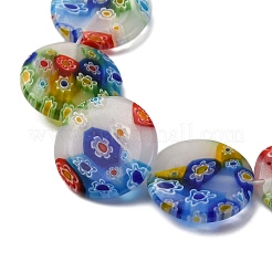 Ручной работы тысячецветник стеклянные бусины нитки LK139