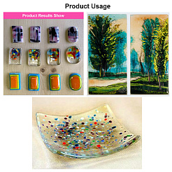 Коф 90 маленький размер плавкое стекло мелкая фритта MRMJ-G012-A-01