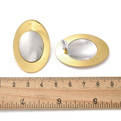 Серьги-гвоздики из нержавеющей стали 304&nbsp;EJEW-C137-03GP