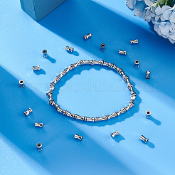 50 шт. бусины из нержавеющей стали марки 303 STAS-UN0055-78