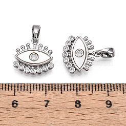 Латунные микро проложить кубического циркония подвески&nbsp;KK-N258-04P