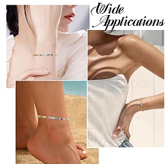 800шт 8 цвета непрозрачные акриловые бусины&nbsp;OACR-CJ0002-61