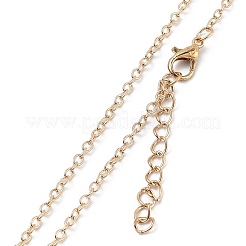 Сплав смолы кулон ожерелья NJEW-B0003-02LG