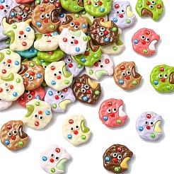 Кабошоны из непрозрачной смолы&nbsp;RESI-YW0005-78