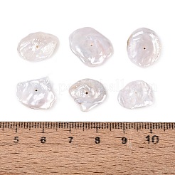 Natürliche Barock Keshi Perlen Stränge&nbsp;PEAR-S020-R07A