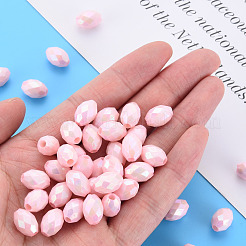 Непрозрачные акриловые бусины TACR-S153-32I-08