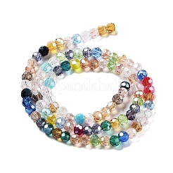 Гальванизируйте прозрачное стекло бисер нитей&nbsp;LS-EGLA-A035-T4mm-HA01