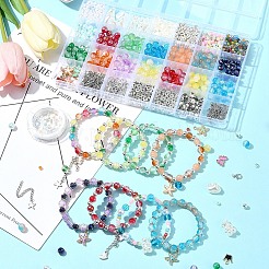 Наборы для изготовления браслетов из сплава эмали&nbsp;DIY-FS0007-50