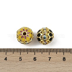 Латунь эмаль бисера KK-L236-01B-G