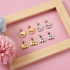 8 шт. 4 стиля подвески из нержавеющей стали 304 STAS-TA0001-36