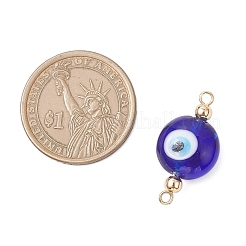 12 шт. 4-цветные звенья ручной работы от сглаза PALLOY-JF04446