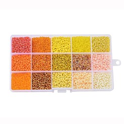 Perles de rocaille en verre&nbsp;SEED-JQ0001-01C-3mm